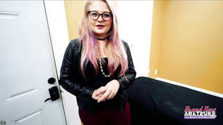 BrandNewAmateurs Wynona Librarian Looking Babe Gets Mad WRB