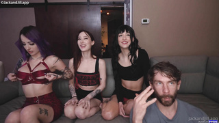 OnlyFans JackandJill Val Steele Mary Vienna Lillyy Luna Hottest Group Sex Squirting PP