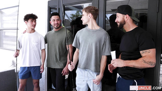 Say Uncle Twink Trade – Nicholas Ryder, Brayden Weldon, Flynn Fenix, Hunter Vance – I Can Make Your Stepson Feel Better - You Can Borrow Mine if I Borrow Yours