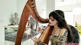 Lustery E Holly Beth And Hairy Styles Pull On My Harp Strings FETiSH