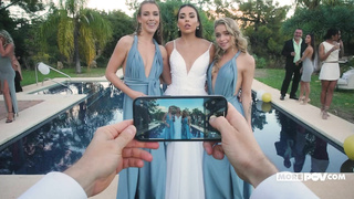 MorePOV Alexa Flexy Alexis Crystal And Milan Cheek Wedding Crasher WRB