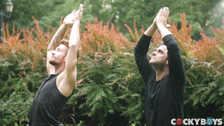 French Canadian Gabriel Clark fucks French Olivier Robert