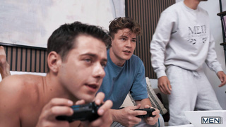 MEN –Greedy For Cum– Joey Mills, Angel Rivera, Oliver Marks AV1 1080