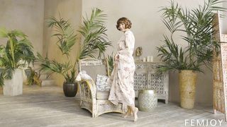 FemJoy Alice Kelly Lounging In Lace WRB