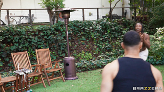 BrazzersExxtra Cherie Deville Trespassing Her Yard WRB