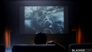 Blacked Demi Hawks Tiny Tight Blonde Demi Does The Splits On His BBC PP