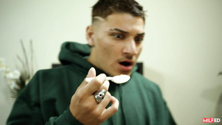 Milfed Little Puck Tidying MILF Drains Dick WRB