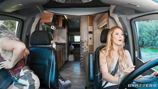 BrazzersExxtra Kayley Gunner And Elly Clutch Sleazy Rider Part WRB