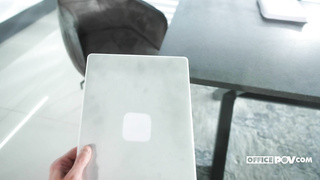 OfficePOV Gatita Veve Such A Desirable Client WRB