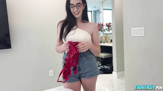 FantasyPOV Violet Grey Foreign Stepsister Has A Date and Wants Stepbro's Opinion ( )