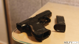 Milfy Elizabeth Skylar Thirsty Stakeout Cop Elizabeth Seduces Young Agent VSEX