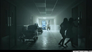 MonsterPorn Aria Sloane Hailey Rose And Kylie Rocket No Country For Squared Heads FETiSH