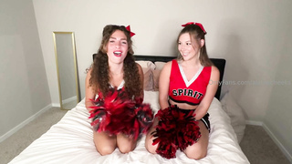 OnlyFans Alaine Cheekz, CecilyCurly Horny Cheerleaders Threeway