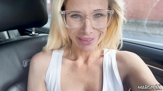 MariskaX Hete Tina Stunning Hot Blonde Has Both Her Holes Stretched LEWD