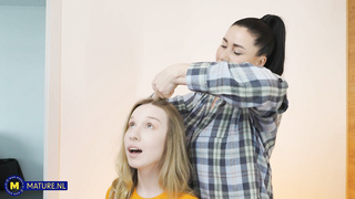 MatureNL Leyla C And Alice Klay Lesbian Sex Mother And StepDaughter Bonding PP
