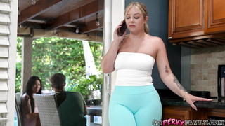 MyPervyFamily Lucky Kay My Big Booty Stepsis Be Jelly PP