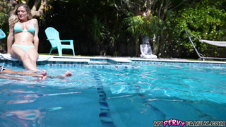 MyPervyFamily Reagan Lush Mouth To Mouth With My Stepmom PP