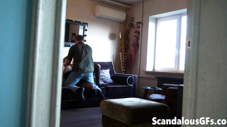 ScandalousGFs Candy Red Sucks Her Stepdaddys Cock LEWD