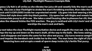 ThaiSwinger Lily Koh Fleshlight Toy Pleasure Sensual Creampie Ride