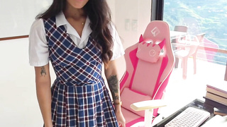 FapHouse Carolina Guerrero My Classmate Goes To My House And Ends Up Putting His Thick In Min Tight Ass VERTICAL PP