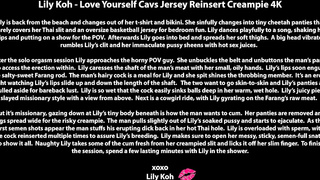 ThaiSwinger Lily Koh Love Yourself Cavs Jersey Reinsert Creampie