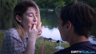 SheIsNerdy Milana Nerdy Babe Insatiable For Cock