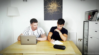 Working late with @oliverhuntxxx this guy can definitely suck a dic