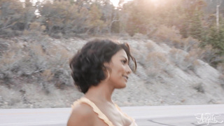 TransAngels Lola Morena Horny Hitchhiker Loves Cock