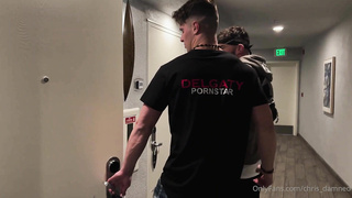 Malik Delgaty Gives Chris Damned A Facial In M