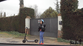 PublicPickUps Megan Fiore Sexy Scooter