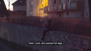 ForgiveMeFather Big Tits Brit Blonde Banged In Van